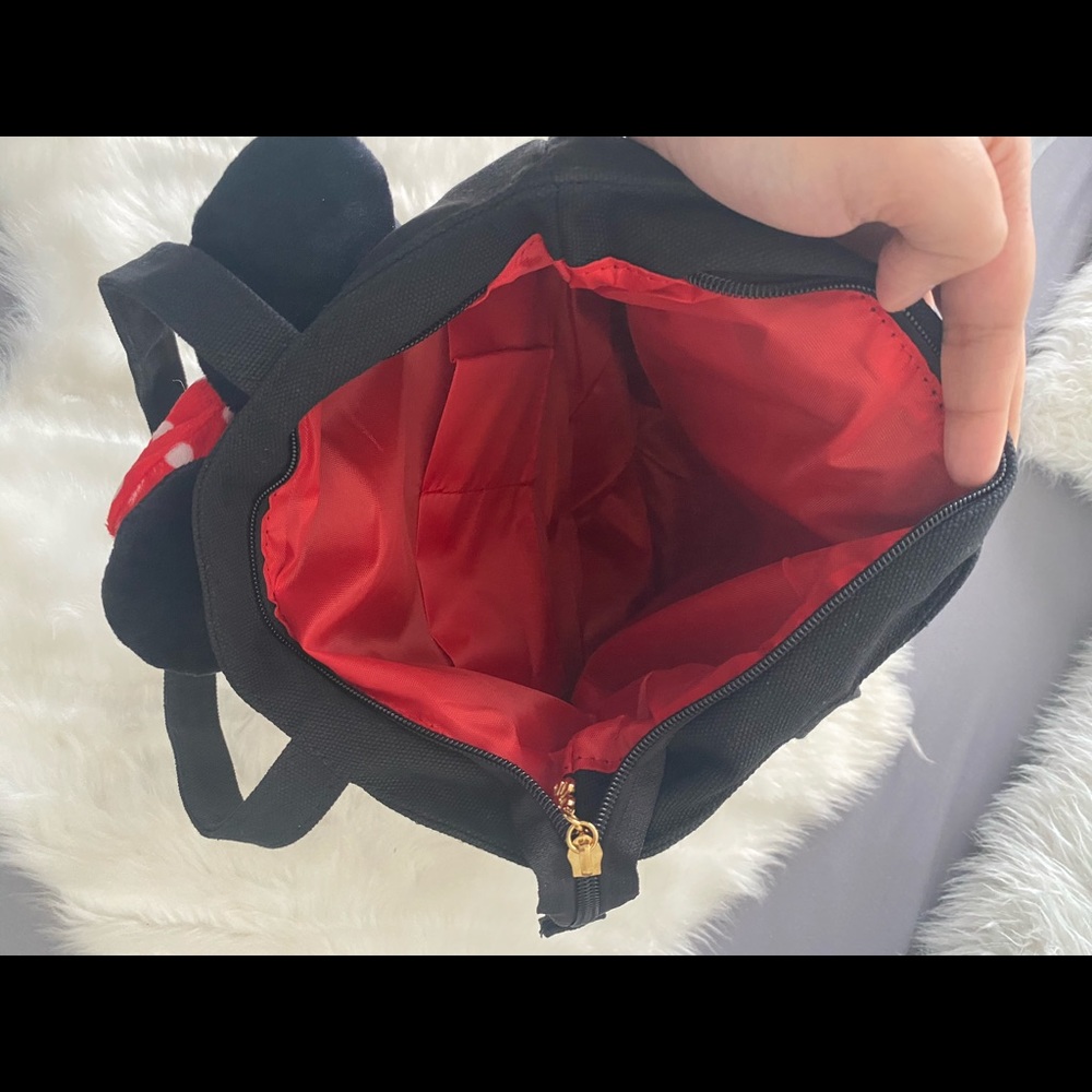 Disney Minnie Mouse Bag DisneyWorld DisneyLand Plushie - Picture 7 of 11